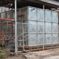 Galvanized Water Tank 500m3 galvanized steel GI square sectional water tanks fire water tank Manufactory